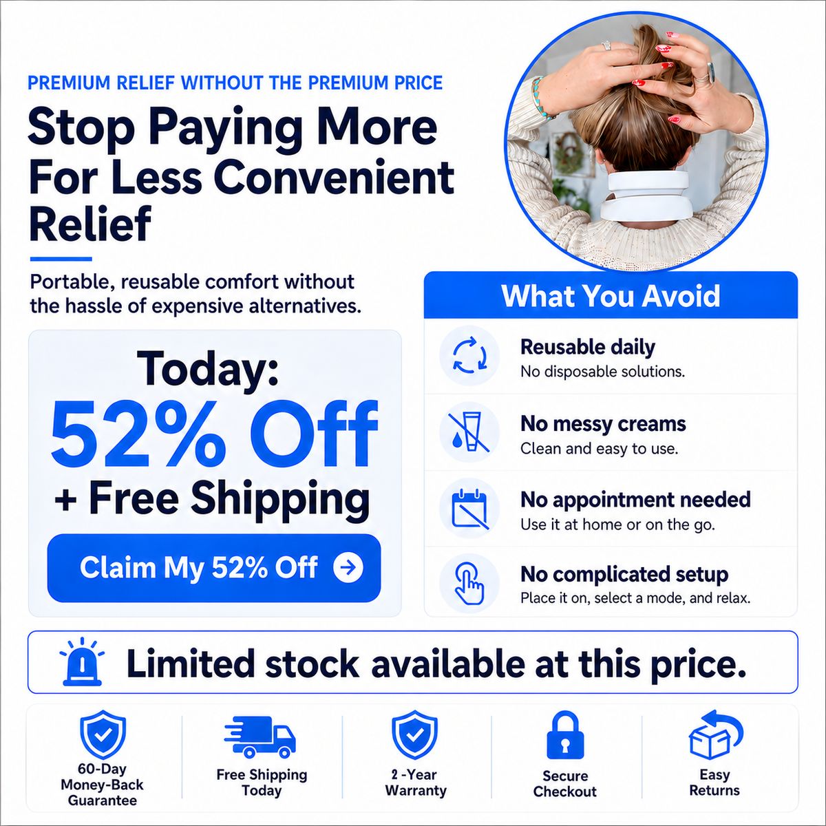 Qlisol™ | The First Device That Combines Cervical Decompression + Vagus Nerve Stimulation Simultaneously