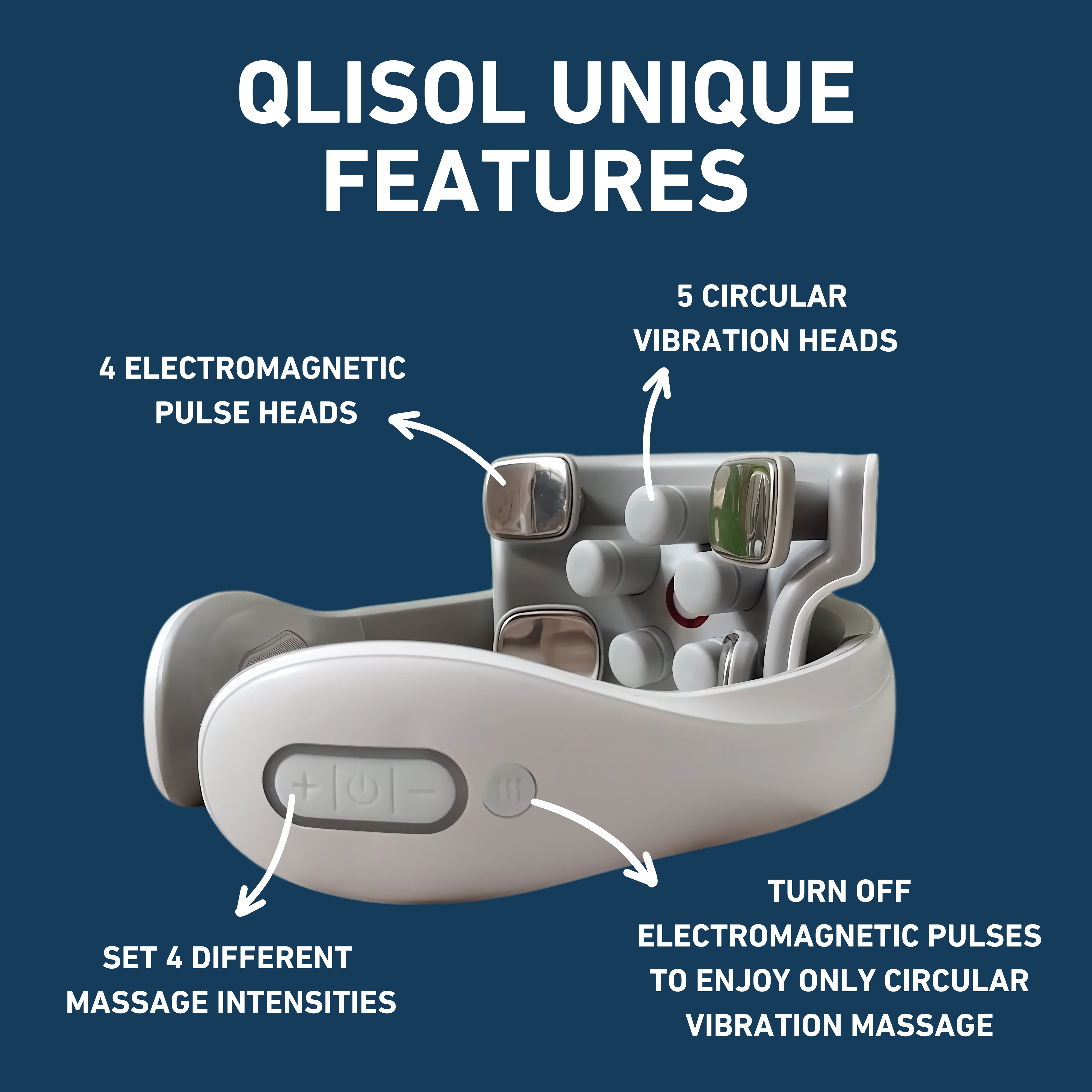 Qlisol™ | From Neck to Body Bliss: Your All-in-One Pain Relief Companion