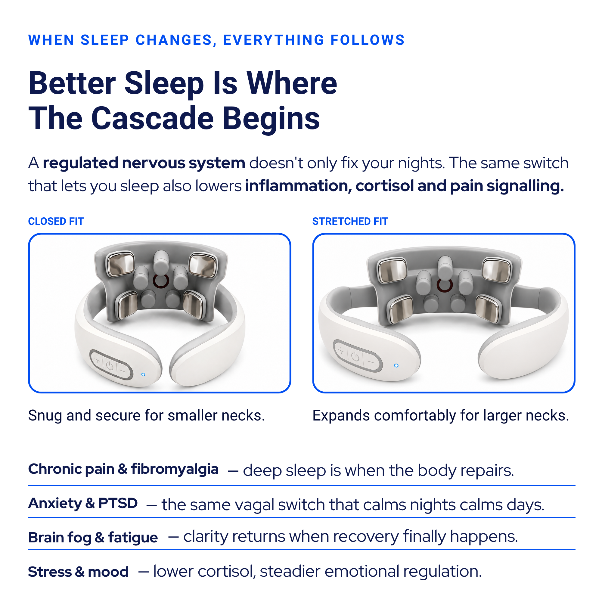 Qlisol™ | The Device That Calms Your Nervous System Before Bed