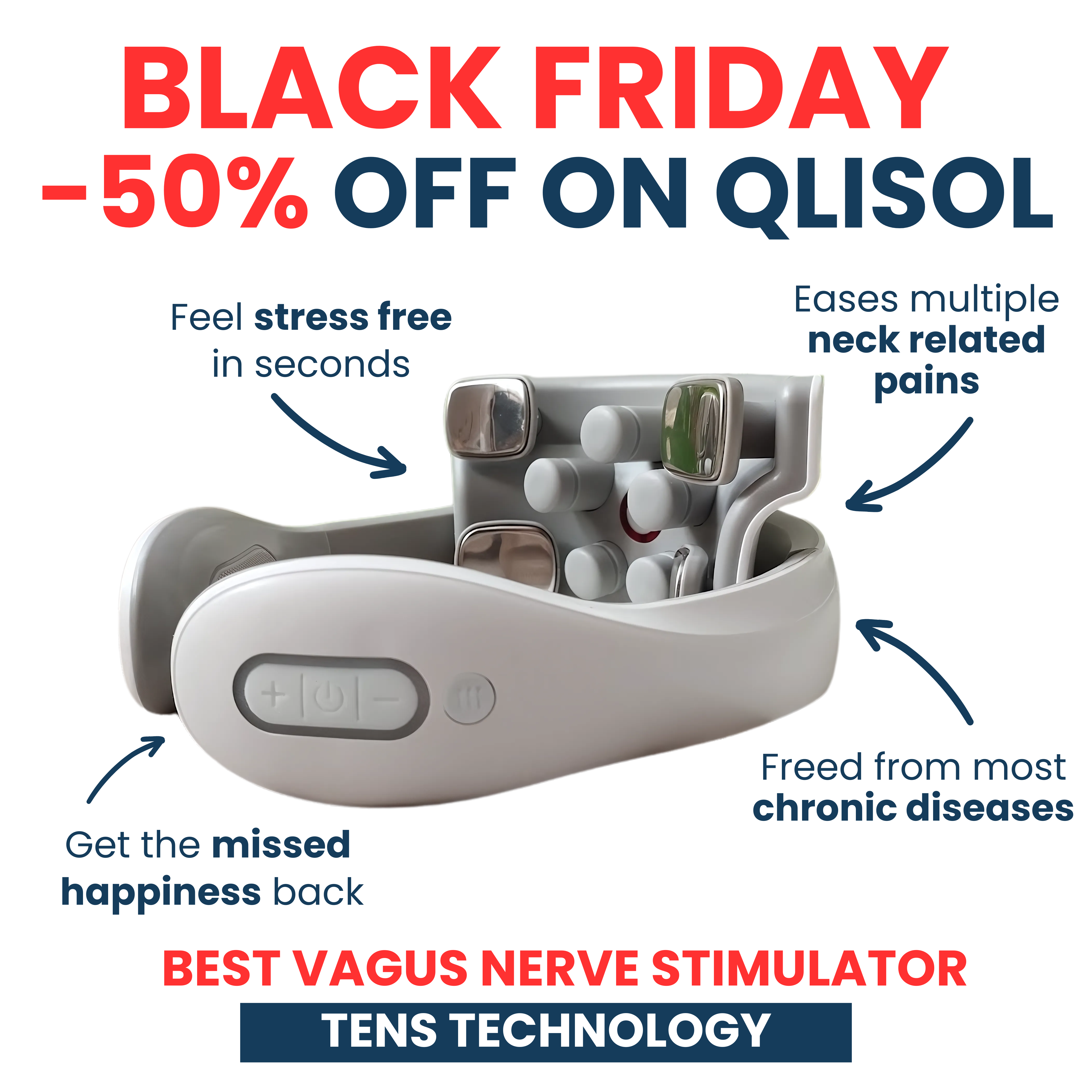 Qlisol™ | From Neck to Body Bliss: Your All-in-One Pain Relief Companion