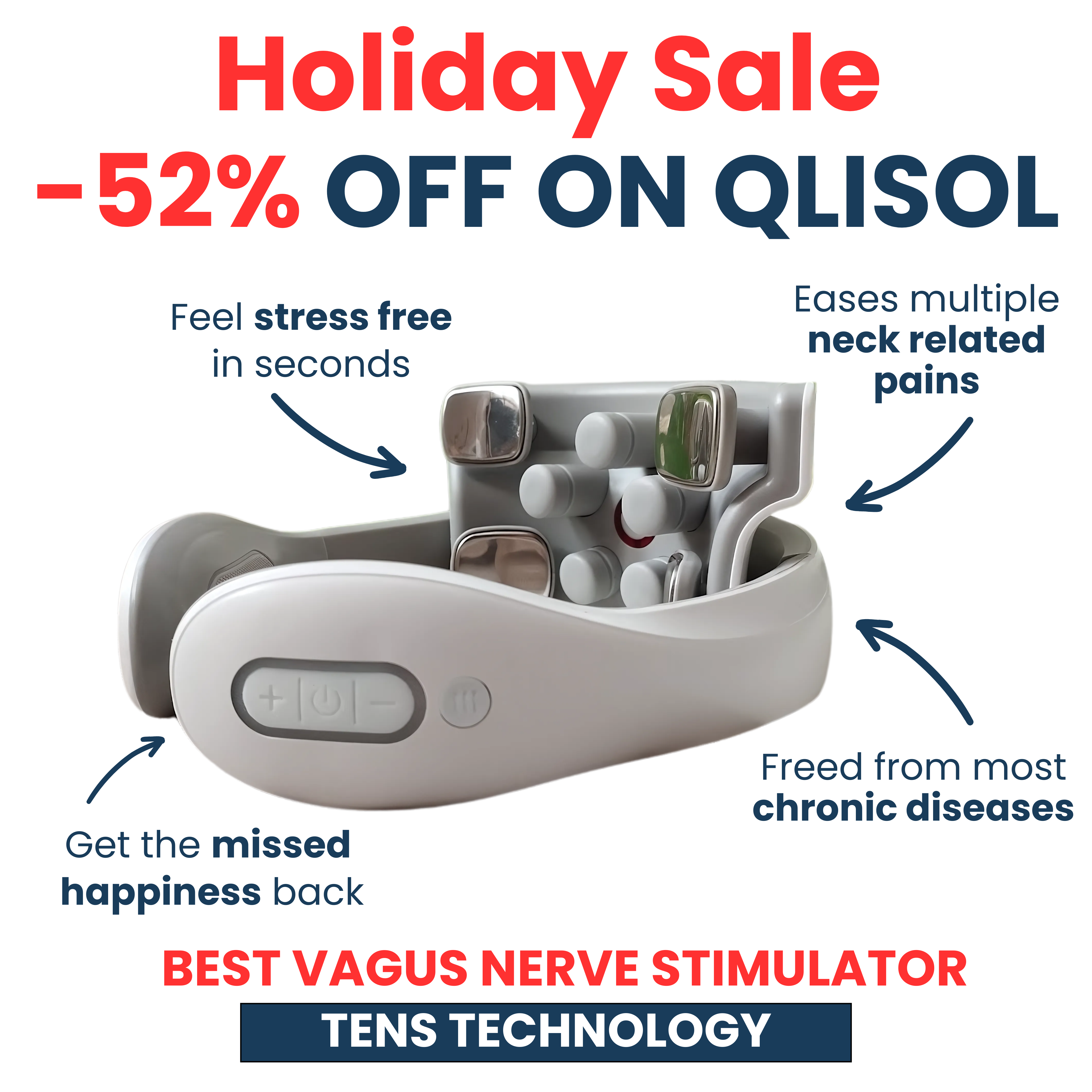 Qlisol™ | From Neck to Body Bliss: Your All-in-One Pain Relief Companion
