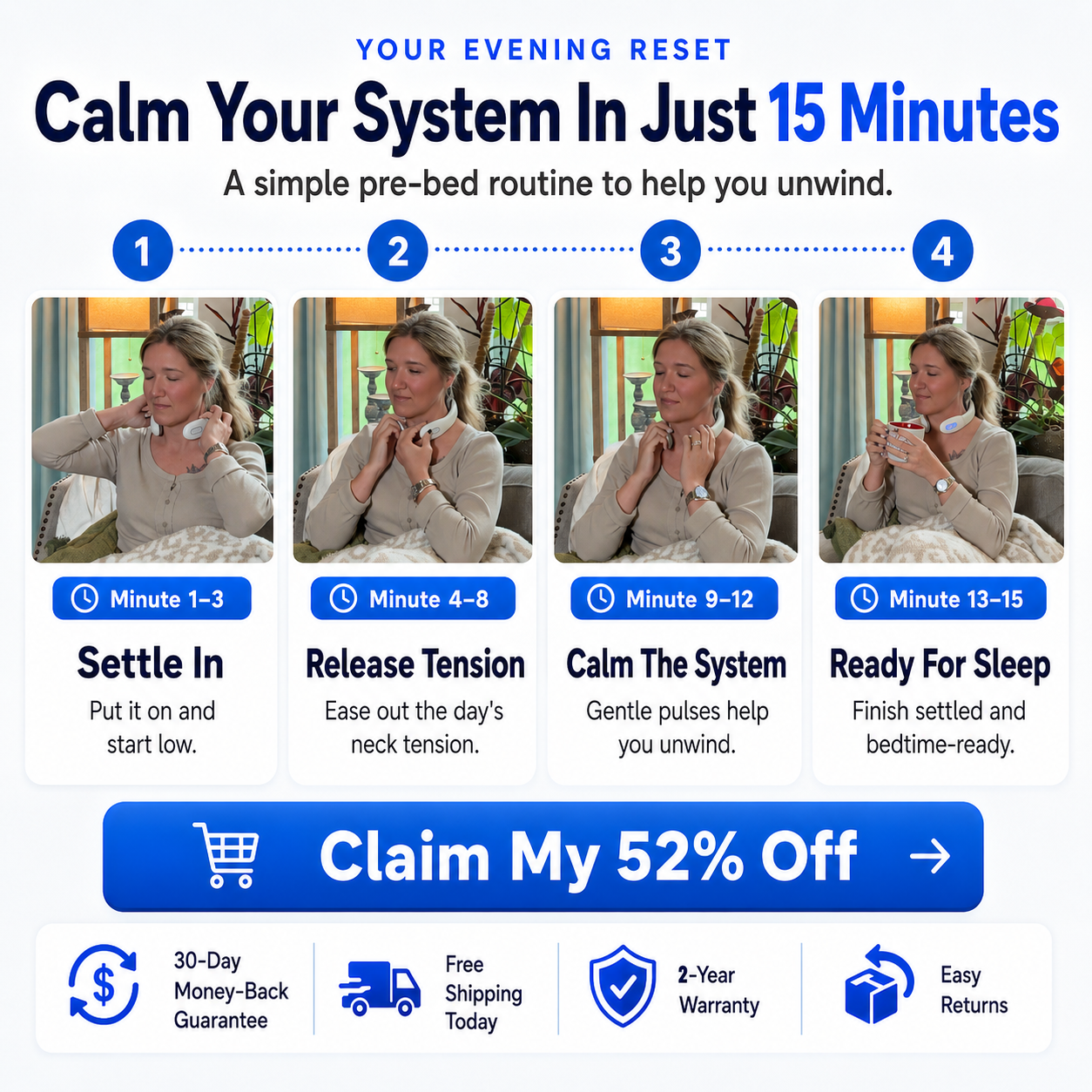 Qlisol™ | Built for Poor Sleepers, The Device That Calms Your Nervous System Before Bed