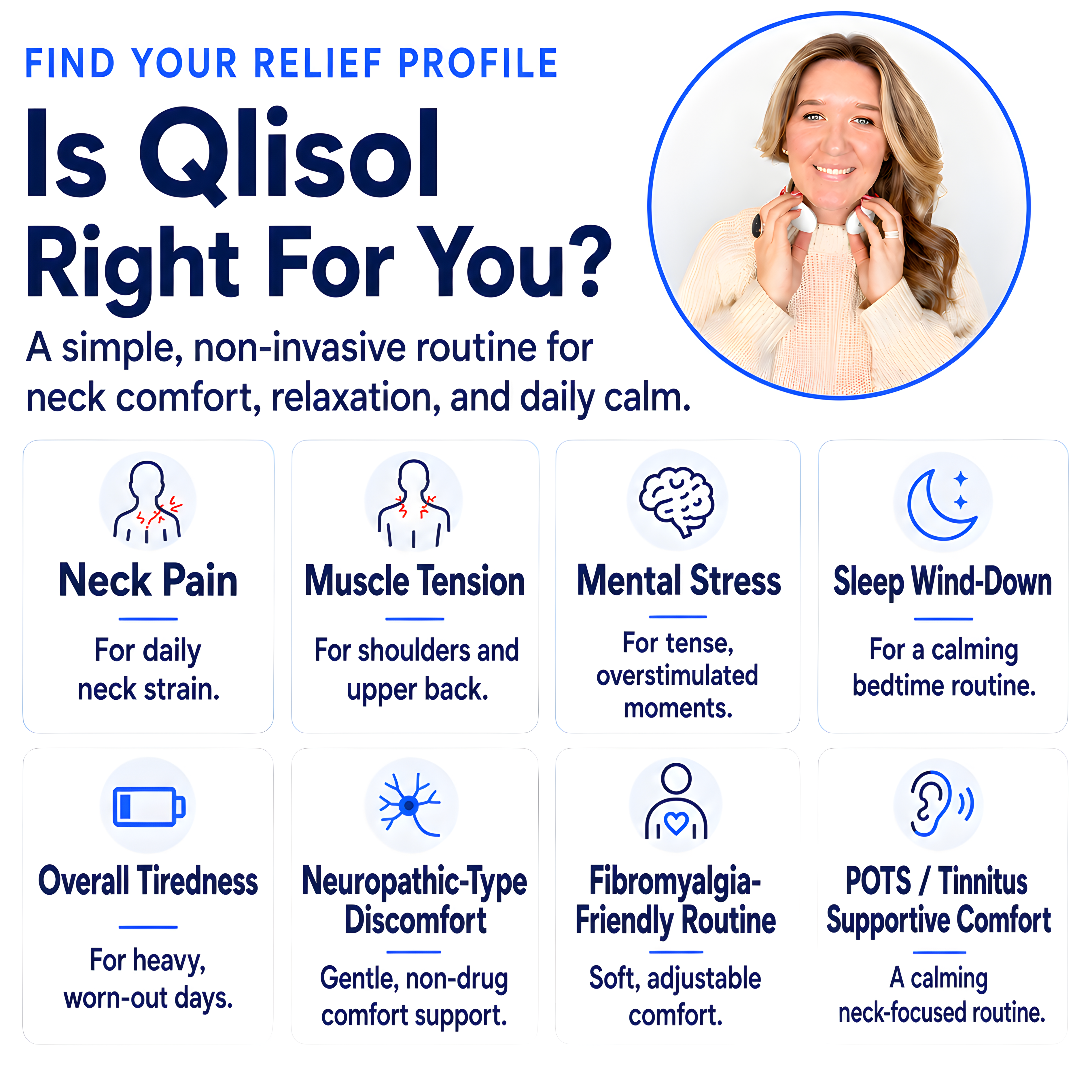 Qlisol™ | From Neck to Body Bliss: Your All-in-One Pain Relief Companion
